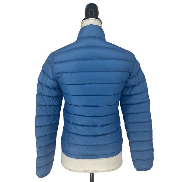 Moncler Puffer Archivio DNA Lans Down Jacket in Blue - Picture 13 of 16
